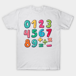 Number & Calculations Concept T-Shirt